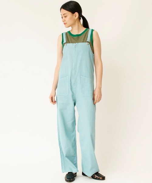Johnbull（ジョンブル）の「コットンリネンチューブサロペット（サロペット/オーバーオール・レディース・ブラック/ブルーグレー/オリーブ/オレンジ・MEDIUM/LARGE/SMALL）」の15枚目の写真