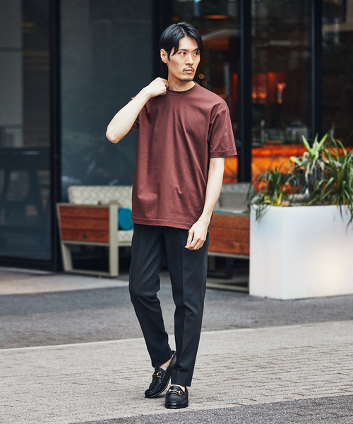 EDIFICE(エディフィス)の「"E"TROUSERS(E-1)SOLOTEX(R) デニム スリムテーパード スラックス(スラックス・メンズ・ブラック/ネイビー・MEDIUM/SMALL/LARGE)」の8枚目の写真