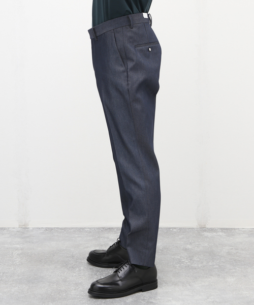 EDIFICE(エディフィス)の「"E"TROUSERS(E-1)SOLOTEX(R) デニム スリムテーパード スラックス(スラックス・メンズ・ブラック/ネイビー・MEDIUM/SMALL/LARGE)」の15枚目の写真