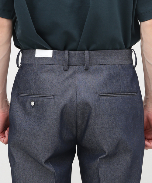 EDIFICE(エディフィス)の「"E"TROUSERS(E-1)SOLOTEX(R) デニム スリムテーパード スラックス(スラックス・メンズ・ブラック/ネイビー・MEDIUM/SMALL/LARGE)」の18枚目の写真