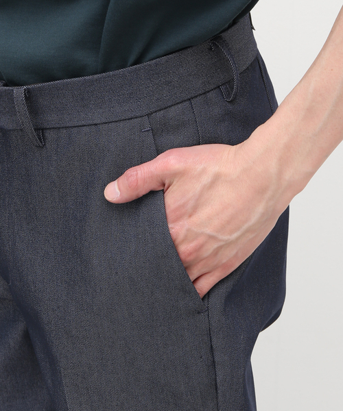 EDIFICE(エディフィス)の「"E"TROUSERS(E-1)SOLOTEX(R) デニム スリムテーパード スラックス(スラックス・メンズ・ブラック/ネイビー・MEDIUM/SMALL/LARGE)」の20枚目の写真