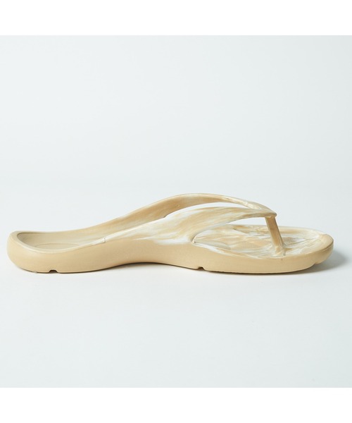 Ocean Pacific（オーシャンパシフィック）の「Ocean Pacific/オーシャンパシフィック ブランド ロゴ ビーチサンダル シャワーサンダル（サンダル・レディース・イエロー/ベージュ/グリーン/ホワイト/ブラック/ブルー/カーキ・24cm/23cm/28cm/27cm/25cm/26cm）」の9枚目の写真