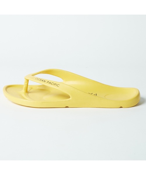 Ocean Pacific（オーシャンパシフィック）の「Ocean Pacific/オーシャンパシフィック ブランド ロゴ ビーチサンダル シャワーサンダル（サンダル・レディース・イエロー/ベージュ/グリーン/ホワイト/ブラック/ブルー/カーキ・24cm/23cm/28cm/27cm/25cm/26cm）」の20枚目の写真