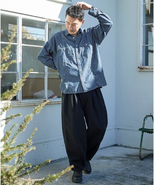 【セール】サニークラウズ ハイウエストブカブカパン（その他パンツ）｜Sunny clouds（サニークラウズ）