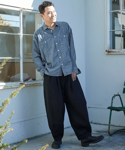 【セール】サニークラウズ ハイウエストブカブカパン（その他パンツ）｜Sunny clouds（サニークラウズ）