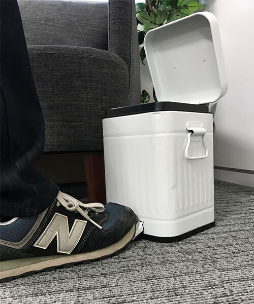 entre square（アントレスクエアー）の「bcl/Galva スクエアダストボックス 3L マットホワイト ごみ箱（ダストボックス・レディース・ホワイト・FREE）」の18枚目の写真