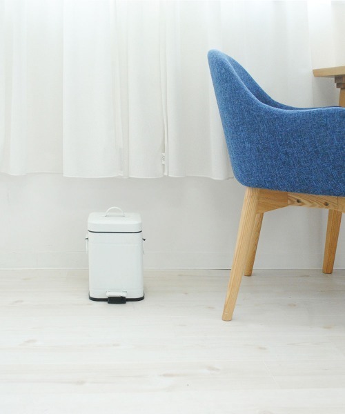 entre square（アントレスクエアー）の「bcl/Galva スクエアダストボックス 3L マットホワイト ごみ箱（ダストボックス・レディース・ホワイト・FREE）」の14枚目の写真