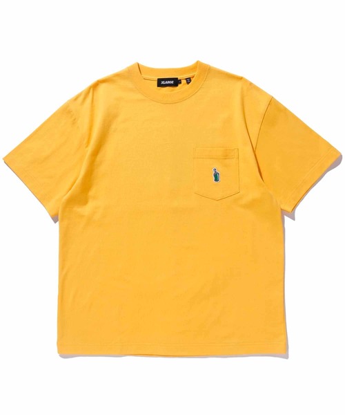 早い者勝ち MASTERPIECE S/S POCKET TEE XLARGE ペイント風ロゴ 早い者勝ち MASTERPIECE S/S POCKET TEE XLARGE ペイント風ロゴ
