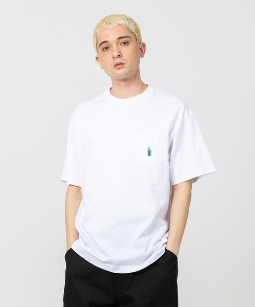 XLARGE（エクストララージ）の「MASTERPIECE S/S POCKET TEE（Tシャツ/カットソー・メンズ・ブラック/ホワイト/イエロー・S/M/L/XL）」の9枚目の写真
