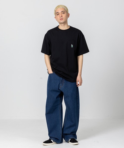 XLARGE（エクストララージ）の「MASTERPIECE S/S POCKET TEE（Tシャツ/カットソー・メンズ・ブラック/ホワイト/イエロー・S/M/L/XL）」の18枚目の写真