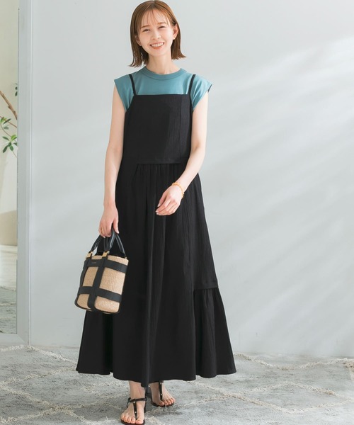 アーバンリサーチロッソ、 アーバンリサーチ、ROSSO 、ロッソ、キャミワンピ 楽天市場】【SALE／60%OFF】ブラウス*キャミセットワンピース