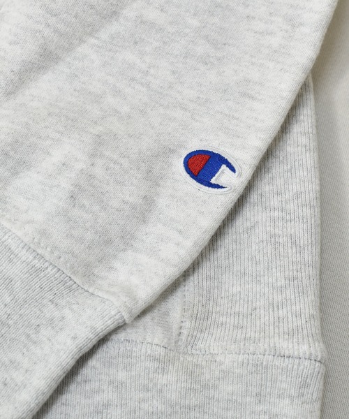 Champion(チャンピオン)の「【ヴィンテージ古着】Champion / チャンピオン リバースウィーブ ロゴ刺繍 スウェットパーカー(パーカー・メンズ・グレー・X-SMALL)」の7枚目の写真