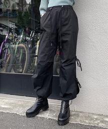 【サイズ展開あり】サイドリボンカーゴパンツ