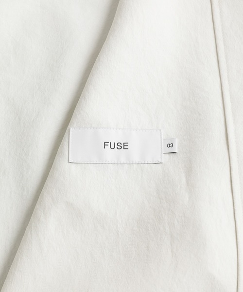 FUSE（フューズ）の「BIGヨークハーフスリーブシャツ（シャツ/ブラウス・メンズ・ベージュ/グレー系その他・01/02/03）」の10枚目の写真