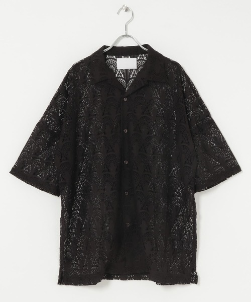 URBAN RESEARCH（アーバンリサーチ）の「URBAN RESEARCH iD　レースオープンカラーシャツ（シャツ/ブラウス・メンズ・グリーン/ネイビー/ブラック・MEDIUM/LARGE）」の20枚目の写真