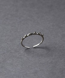 サイズ調整可能 シルバー925 ユニセックス変形デザイン シルバーリング