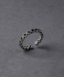 サイズ調整可能 シルバー925 ユニセックス変形デザイン シルバーリング