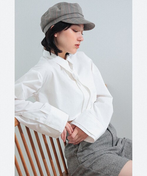 Ray BEAMS（レイビームス）の「Ray BEAMS / フィッシャーマン キャップ（キャップ・レディース・ブラック/ベージュ/その他・ONE SIZE）」の4枚目の写真