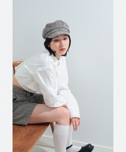 Ray BEAMS（レイビームス）の「Ray BEAMS / フィッシャーマン キャップ（キャップ・レディース・ブラック/ベージュ/その他・ONE SIZE）」の6枚目の写真