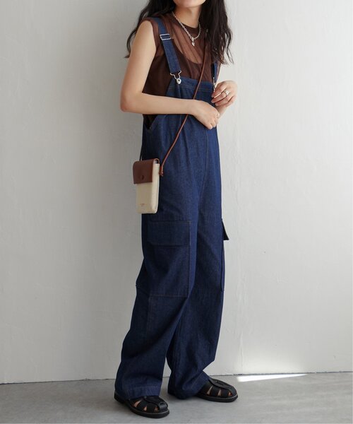 VENCEEXCHANGE（ヴァンスエクスチェンジ）の「シアーニットノースリトップス（ニット/セーター・レディース・ブラウン/ブラック/オフホワイト/グレー・FREE）」の20枚目の写真