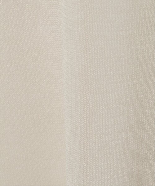 VENCEEXCHANGE（ヴァンスエクスチェンジ）の「シアーニットノースリトップス（ニット/セーター・レディース・ブラウン/ブラック/オフホワイト/グレー・FREE）」の11枚目の写真