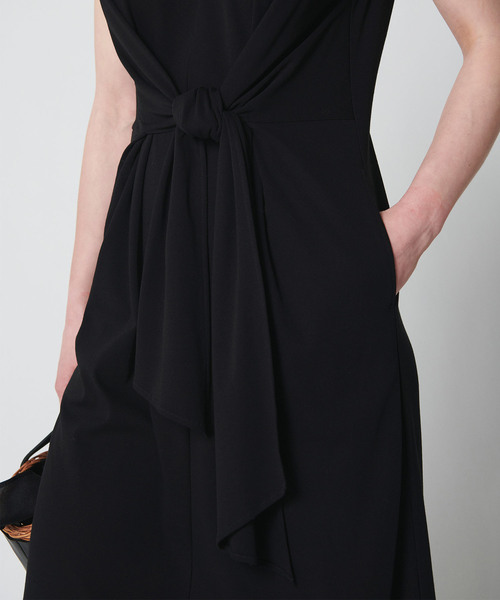 N.O.R.C by the line(ノークバイザライン)の「カシュクールドレス(ワンピース・レディース・ブラック・S/M)」の6枚目の写真