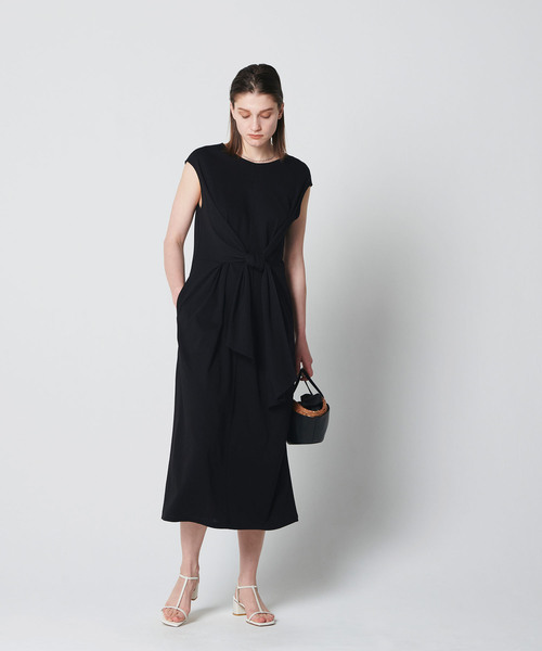 N.O.R.C by the line(ノークバイザライン)の「カシュクールドレス(ワンピース・レディース・ブラック・S/M)」の1枚目の写真