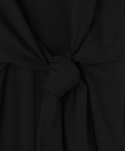 N.O.R.C by the line(ノークバイザライン)の「カシュクールドレス(ワンピース・レディース・ブラック・S/M)」の13枚目の写真