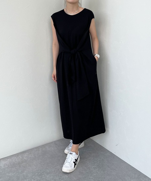 N.O.R.C by the line(ノークバイザライン)の「カシュクールドレス(ワンピース・レディース・ブラック・S/M)」の8枚目の写真