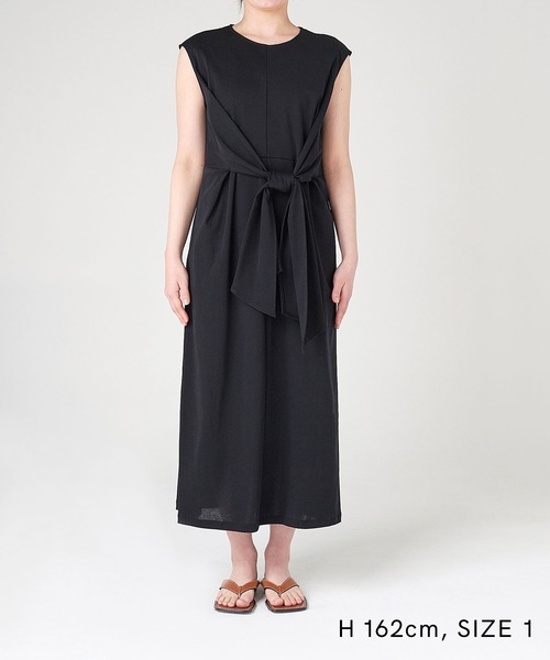 N.O.R.C by the line(ノークバイザライン)の「カシュクールドレス(ワンピース・レディース・ブラック・S/M)」の16枚目の写真