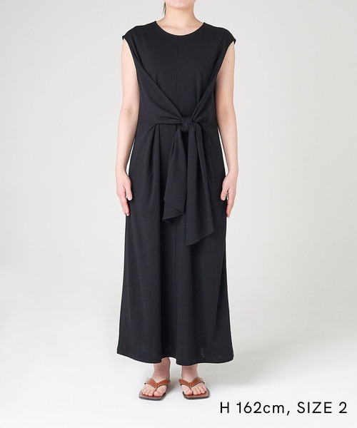 N.O.R.C by the line(ノークバイザライン)の「カシュクールドレス(ワンピース・レディース・ブラック・S/M)」の19枚目の写真