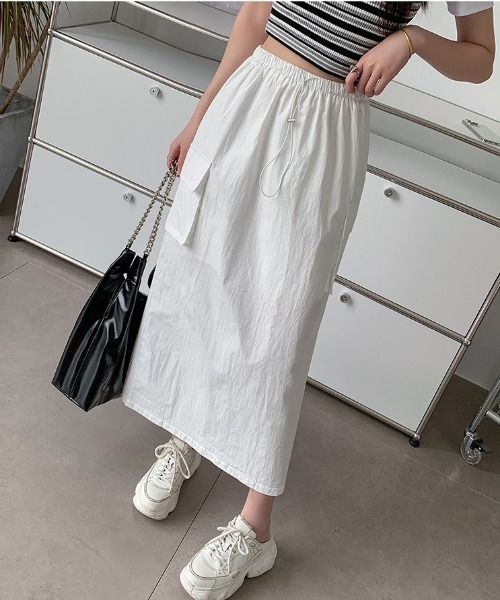 【セール】クールポケットツーリングスカート カジュアルスカート 裏地あり（スカート）｜AMAJI（アマジ）