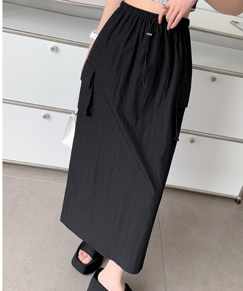 【セール】クールポケットツーリングスカート カジュアルスカート 裏地あり（スカート）｜AMAJI（アマジ）