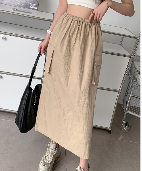 【セール】クールポケットツーリングスカート カジュアルスカート 裏地あり（スカート）｜AMAJI（アマジ）