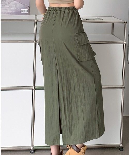 【セール】クールポケットツーリングスカート カジュアルスカート 裏地あり（スカート）｜AMAJI（アマジ）