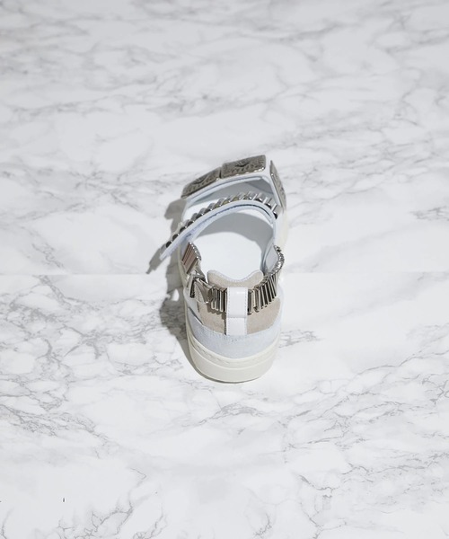 TOGA PULLA（トーガ　プルラ）の「【TOGA PULLA/トーガプルラ】Metal sneaker sandals /TP91-AJ664/メタルスニーカーサンダル（サンダル・レディース・ホワイト・36/37/38）」の7枚目の写真