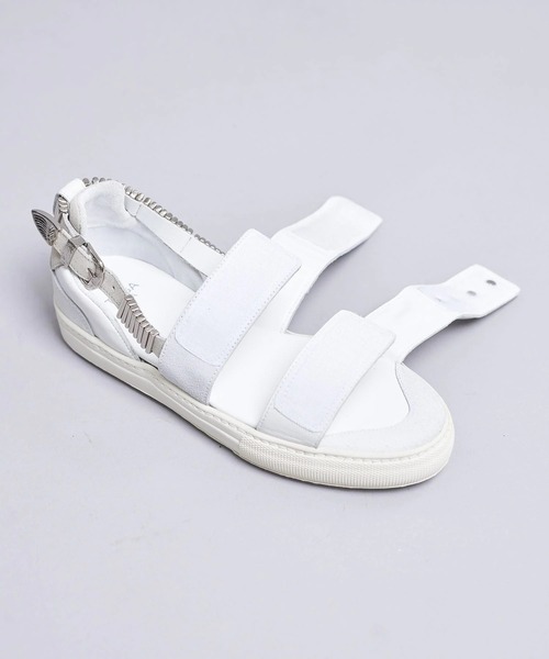 TOGA PULLA（トーガ　プルラ）の「【TOGA PULLA/トーガプルラ】Metal sneaker sandals /TP91-AJ664/メタルスニーカーサンダル（サンダル・レディース・ホワイト・36/37/38）」の9枚目の写真