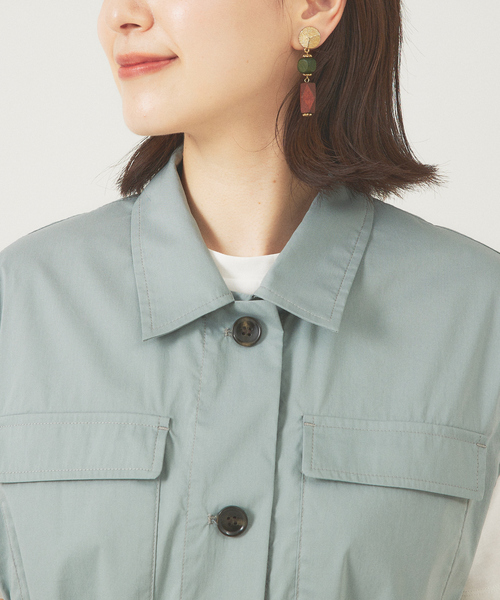 【セール】ミリタリーシャツベスト（ベスト）｜abahouse mavie（アバハウスマヴィ）