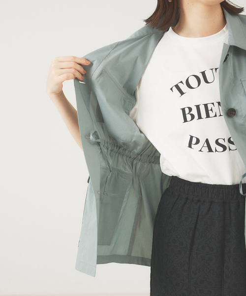 【セール】ミリタリーシャツベスト（ベスト）｜abahouse mavie（アバハウスマヴィ）