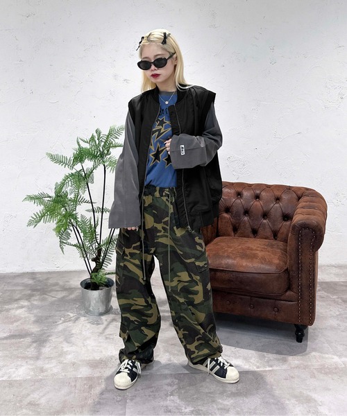 sedacle(セダクル)の「MA-1ベスト(ベスト・メンズ・ブラック/カーキ・MEDIUM/LARGE)」の21枚目の写真