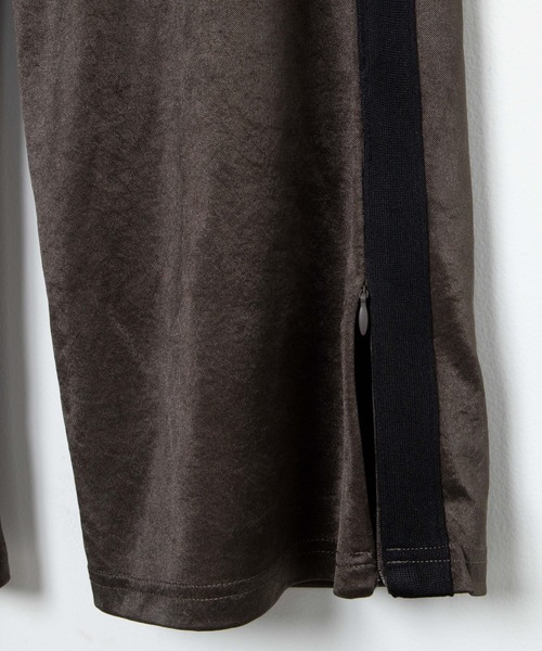 WEGO(ウィゴー)の「WEGO/ラインサテンパンツ(スラックス・レディース・カーキ/ブラック・FREE)」の10枚目の写真