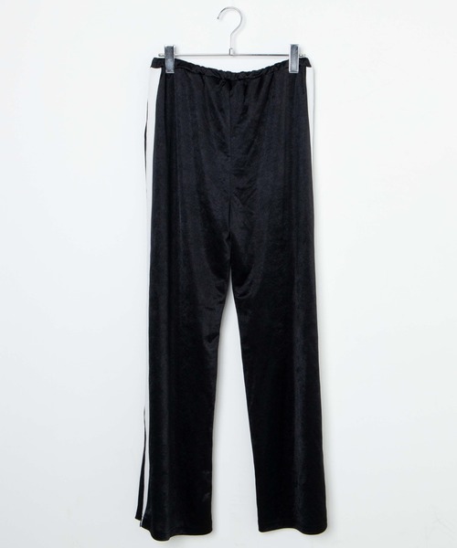 WEGO(ウィゴー)の「WEGO/ラインサテンパンツ(スラックス・レディース・カーキ/ブラック・FREE)」の19枚目の写真