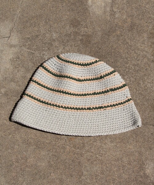 Mighty Shine(マイティシャイン)の「【Mighty Shine/マイティシャイン】Groovy Knit Hat -Nordic & Border-(ハット・メンズ・ブラック系その他/グレー系その他/ベージュ系その他/グリーン系その他・FREE)」の3枚目の写真