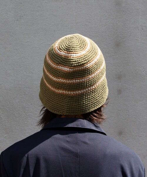 Mighty Shine(マイティシャイン)の「【Mighty Shine/マイティシャイン】Groovy Knit Hat -Nordic & Border-(ハット・メンズ・ブラック系その他/グレー系その他/ベージュ系その他/グリーン系その他・FREE)」の7枚目の写真