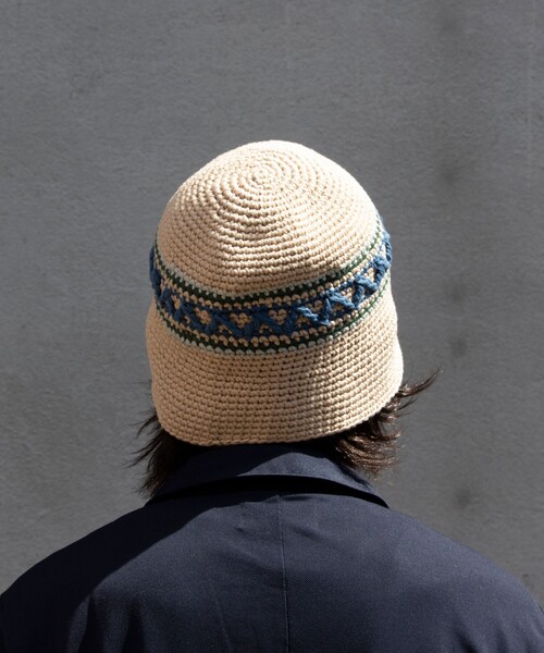 Mighty Shine(マイティシャイン)の「【Mighty Shine/マイティシャイン】Groovy Knit Hat -Nordic & Border-(ハット・メンズ・ブラック系その他/グレー系その他/ベージュ系その他/グリーン系その他・FREE)」の9枚目の写真