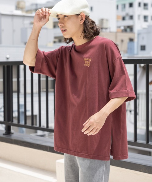 PBLIM(ページボーイリム)の「PBLIM/GTOルーズT(Tシャツ/カットソー・レディース・ボルドー/ブラック/オフホワイト・FREE)」の18枚目の写真