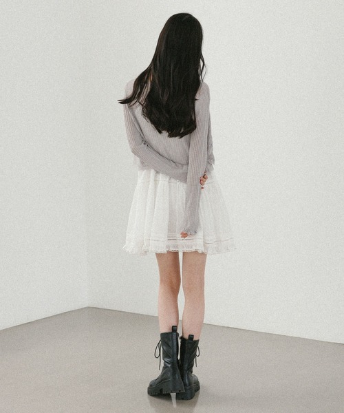 Heather(ヘザー)の「ミドルブーツ 907442(ブーツ・レディース・ブラック/ブラック系その他/ホワイト・M/L)」の19枚目の写真