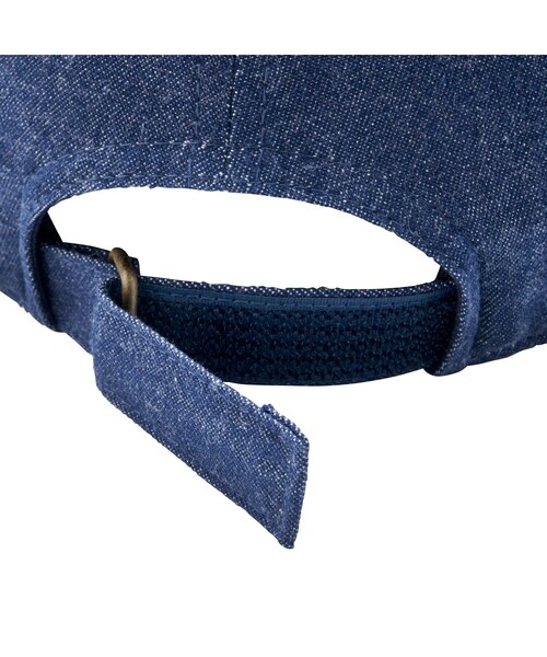 HOT BISCUITS（ホットビスケッツ）の「[UVカット]顔ドン デニムキャップ（キャップ・キッズ・ネイビー・M(50-52cm)/3S(44-46cm)/S(48-50cm)/SS(46-48cm)）」の7枚目の写真