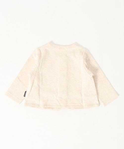 combimini（コンビミニ）の「やわらか長袖カーディガン（テディベア刺しゅう）（カーディガン/ボレロ・キッズ・オレンジ系その他/ダークブルー/ベージュ系・80/70）」の7枚目の写真