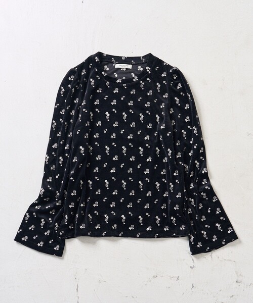 COUDRE ベロアクロップドロンT ベロアクロップドロンT CD151 COUDRE｜MIKIRI STORE